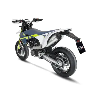 Volledig roestvrijstalen uitlaatsysteem LV One Evo - HUSQVARNA 701 ENDURO ('21-'24) / 701 SUPERMOTO ('17-24) - Leo Vince