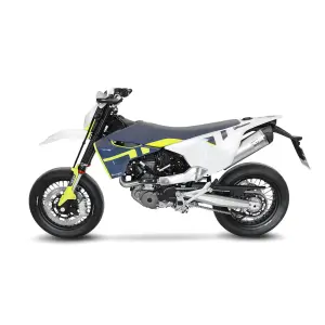 Volledig roestvrijstalen uitlaatsysteem LV One Evo - HUSQVARNA 701 ENDURO ('21-'24) / 701 SUPERMOTO ('17-24) - Leo Vince