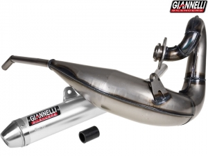 Volledig uitlaatsysteem Giannelli Enduro 2T - Yamaha DT 125 RE / DT 125 X ('04-'06) - aluminium eindstuk