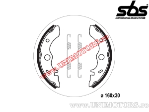 Vordere Bremsbeläge - 160x30mm SBS 2054 - (SBS)