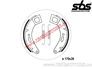 Vordere Bremsbeläge - 170x26mm SBS 2184 - (SBS)