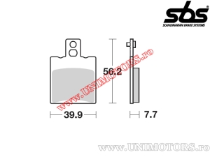 Vordere Bremsbeläge - SBS 149HF (Keramik) - (SBS)