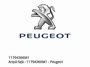 Vorderradkotflügel - 11794366M1 - Peugeot