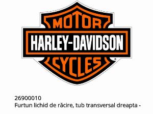 Wąż płynu chłodzącego, prawa poprzeczka - 26900010 - Harley-Davidson