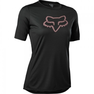 W RANGER SS JERSEY FOXHEAD [BLK]: Mărime - L
