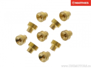 Welding Nipple Set 10pcs Length: 5.47mm - Hole Diameter: 1.8mm - Outer Diameter: 3.45mm - JM to EX