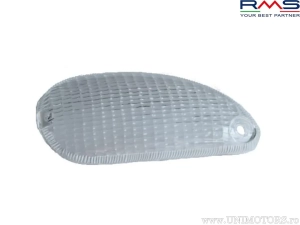 White Rear Turn Signal Glass DX - Gilera Typhoon / Storm / Piaggio NTT / NRG / Zip Fast Rider / Zip SP - (RMS)
