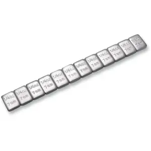 Wielgewichten - Poedercoating, Zilver - 03650011