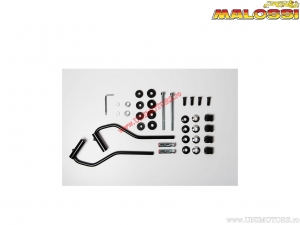 Windschild Dunkelschwarz (540x370x3mm) - Piaggio Medley 125i IGET H2O 4T 4V E4 ('16-'19) - Malossi