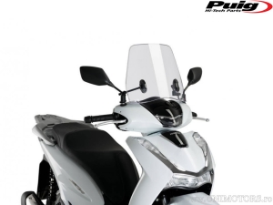Windschild Trafic Puig transparent - Honda SH 125 i AD ABS Top Case ('19-'20) - Puig