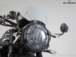 Windscreen - material: aluminum - color: silver - Triumph Speed Twin 1200 ('18-) - SW-Motech