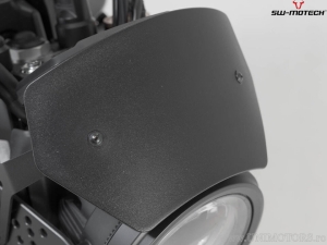Windshield - material: aluminum - color: black - Yamaha XSR900 ('21-) - SW-Motech
