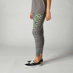 Womens leggings AOP Detour [Grey/Black]: Size - S