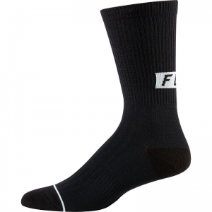 Women's MTB Fox 8" Ttail Socks [Black]: Size - One Size