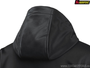 Women's Soft Shell Jacket Corpo - Size: M - Material: 100% Polyester - Color: Black/Red - Akrapovič