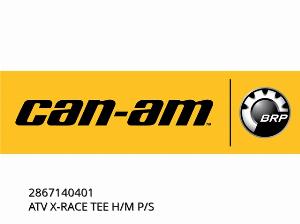 X-RACE TEE H/M P/S - 2867140401 - Can-AM