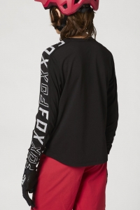 Youth FOX MTB Jersey - YTH RANGER DR LS JRSY [BLK]: Size - YS
