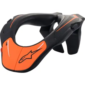 Youth Neck Support - Black, Orange - Youth - One Size - 27070128