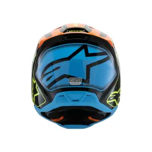 Youth S-M3 Fray Helmet - Black, Blue, Orange, Yellow - Youth - S - 01111653