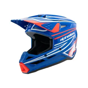 Youth SM3 Wurx Helmet - Black, Blue, Red, White - Youth - S - 01111668