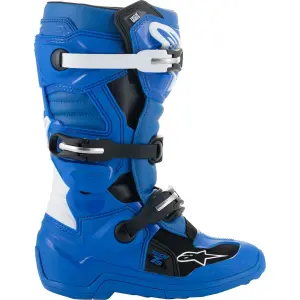 Youth Tech 7S Boots - Black, Blue, White - Youth - 34110785