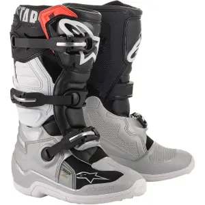 Youth Tech 7S Boots - Black, Silver, White - Youth - 34110553