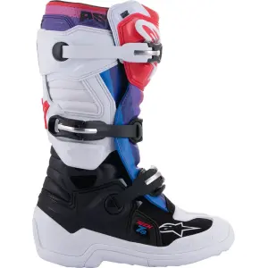 Youth Tech 7S Boots - Black, White, Rainbow - Youth - 34110722