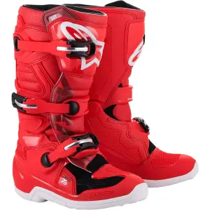 Youth Tech 7S Boots - Red - Youth - 34110604