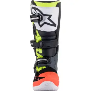Youth Tech 7S Stiefel - Schwarz, Rot, Weiß, Gelb, Grau - Jugend - 34110582