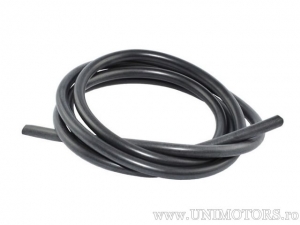 Zündkerzenkabel ZK5-SW Silikon Durchmesser: 5mm Farbe: schwarz Länge: 1m - Baas