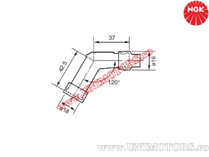 Zündkerzenrohr VD05F - (NGK)