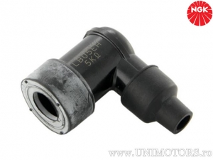 Zündkerzenstecker LB05EH mit 5 Kohm Widerstand aus schwarzem Phenolharz - NGK