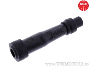 Zündkerzenstecker SB05E mit 5 Kohm Widerstand aus schwarzem Phenolharz - NGK