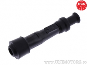 Zündkerzenstecker SZ05F mit 5 Kohm Widerstand aus schwarzem Phenolharz - NGK