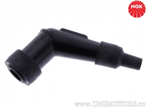 Zündkerzenstecker YB10F mit 10 Kohm Widerstand aus schwarzem Phenolharz - NGK