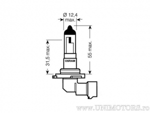 Zündspule H10 PY20D 12V 42W - Osram