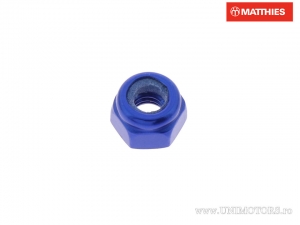 Zelfborgende moer Pro Bolt M4 x 0,70 mm blauw aluminium - JM