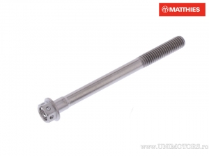 Zeskantige bout met dop Pro Bolt M6 x 1,00 x 70 mm titanium race - JM