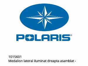 Zijmedaillon verlicht rechts samenstelling - 1015601 - Polaris