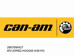 ZIPPED HOODIE H/M P/S - 2867090427 - Can-AM
