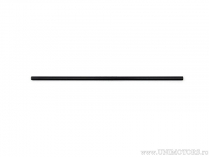 Zwarte stalen stuur met een diameter van 22mm en lengte van 845mm - Fehling
