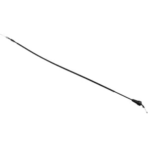 Zwarte vinyl gashendel kabel - Zwart - Standaard - 06501714