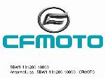 Ülés komplett - 5BW1-131200-10000 - CFMOTO