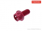 Șurub cap hexagonal Pro Bolt M5 x 0.80 x 10 mm алуминий Racing червен - JM