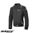 Ανδρικό μπουφάν μοτοσικλέτας Racing Seventy μοντέλο SD-JR52 χρώμα: μαύρο