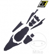 Αφρώδες υλικό προστασίας BlackBird Racing - Honda CRF 450 L ('20-'21) / Honda CRF 450 R ('21-'22) - JM