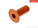 Βίδα καπάκι εμβολοκατάστασης Pro Bolt M8 x 1.25 x 20 mm αλουμινίου πορτοκαλί - JM