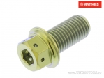 Βίδα καπάκι εξάγωνη Pro Bolt M10 x 1.25 x 20 χιλ. τιτάνιο Racing χρυσό - JM
