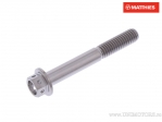 Βίδα καπάκι εξάγωνη Pro Bolt M6 x 1.00 x 40 mm τιτάνιο αγώνων - JM