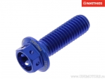 Βίδα καπάκι εξάγωνη Pro Bolt M8 x 1.25 x 25 χιλ. αλουμινίου αγωνιστική μπλε - JM